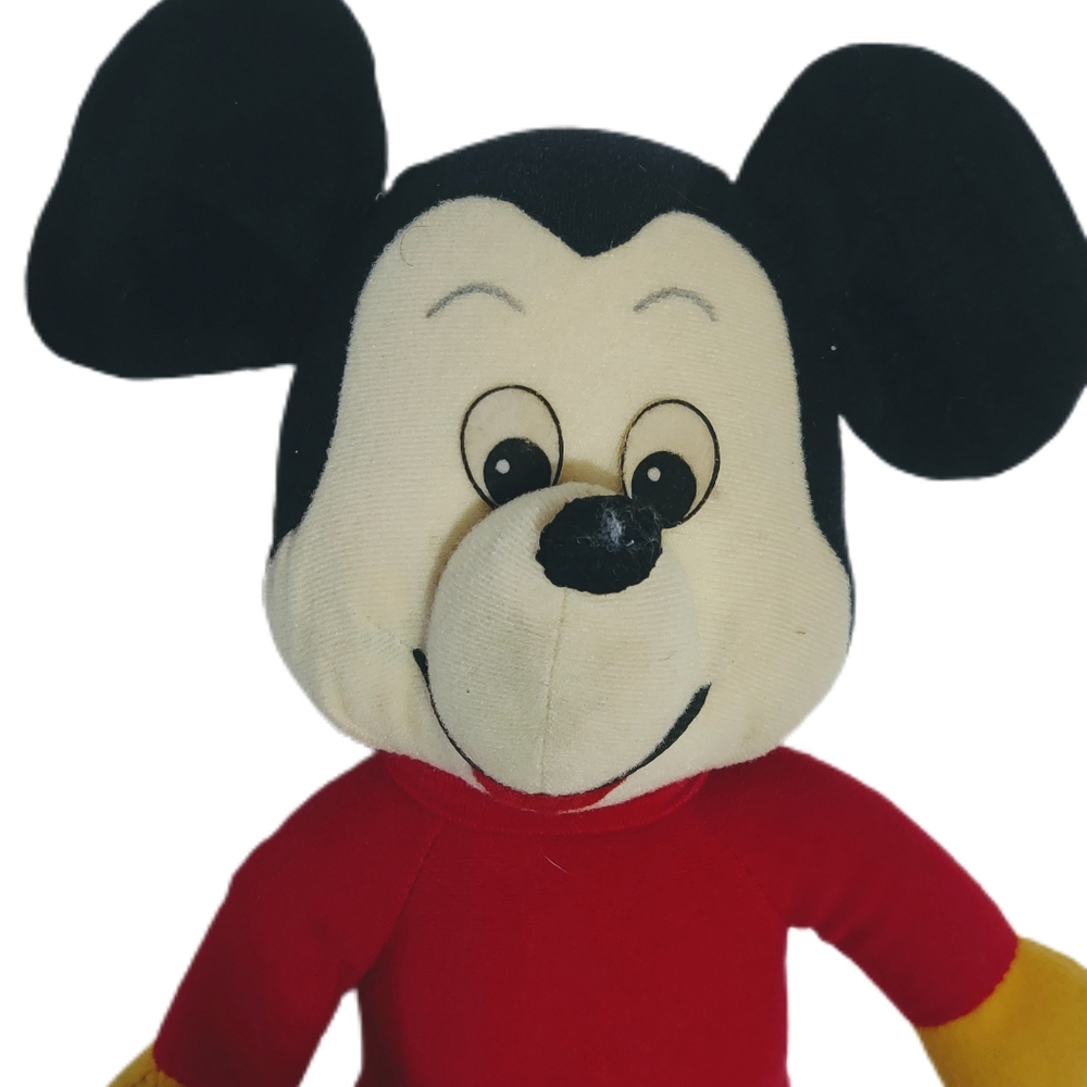 Antique Mickey Mouse Disney Character Stuffed Soft‎